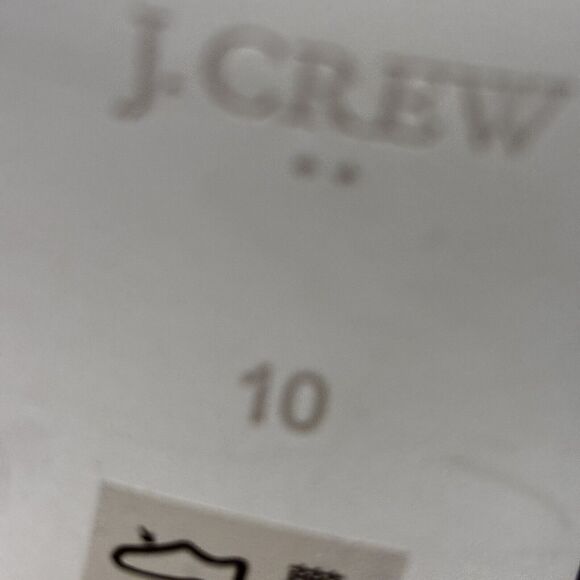 J C Crew Mary Jane’sStack Heel Shoes Womens Size 10 Holiday Party Formal Wedding - Picture 7 of 8